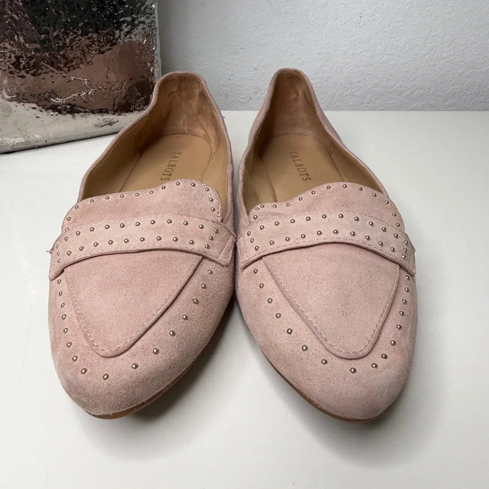 Talbots suede loafers